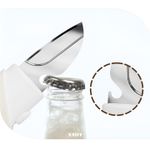 Casa si Gradina - Bucatarie si vesela - Vesela si tacamuri - Cutite si seturi de cutite - Cutit de Fructe Multifunctional, Flippy, Razatoare, Curatator Fructe-Legume, Deschizator de Sticle, 18.1x3.8x2cm, Galben - Infinity.ro