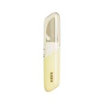 Casa si Gradina - Bucatarie si vesela - Vesela si tacamuri - Cutite si seturi de cutite - Cutit de Fructe Multifunctional, Flippy, Razatoare, Curatator Fructe-Legume, Deschizator de Sticle, 18.1x3.8x2cm, Galben - Infinity.ro