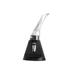 Casa si Gradina - Bucatarie si vesela - Accesorii bar - Carafe si decantoare - Aerator cu Turnator de Vin 2in1, Flippy, Decantare, Anti-Picurare, Fara Scurgere, 18x10x8cm, Negru - Infinity.ro