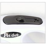 Petshop - Accesorii petshop - Zgarzi, lese si hamuri - Lese - Lesa Automata Retractabila, Flippy, pentru Caini, 3m, 20 kg, ABS, Negru/Bleu, 8x12x4 cm - Infinity.ro