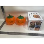 Casa si Gradina - Gradinarit si plante - Intretinere gradina - Articole daunatori gradina - Set 2 Capcane pentru Insecte, Flippy, Forma de Dovleac, 12x9.2x12.2 cm, din ABS, Portocaliu - Infinity.ro