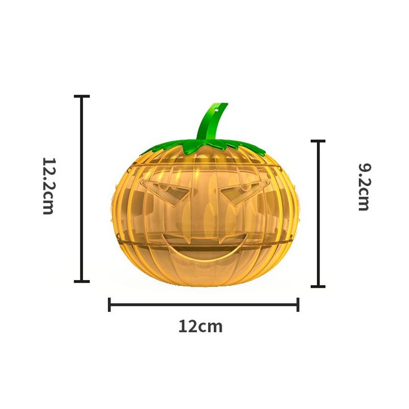 Casa si Gradina - Gradinarit si plante - Intretinere gradina - Articole daunatori gradina - Set 2 Capcane pentru Insecte, Flippy, Forma de Dovleac, 12x9.2x12.2 cm, din ABS, Portocaliu - Infinity.ro