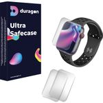 Laptop, Telefoane si Tablete - Wearables si gadgeturi - Wearables - Accesorii wearables - Set 3X Folie silicon Duragon, compatibila cu Oppo Watch 3, protectie ecran, antisoc - Infinity.ro