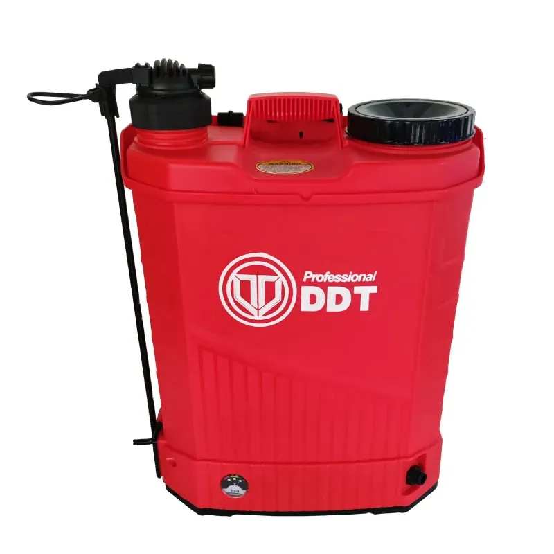Casa si Gradina - Gradinarit si plante - Instalatii si accesorii pentru irigatii - Aparate pentru stropit gradina - Pompa de stropit cu acumulator 2 in 1 DDT Profesional 16 L, 12 V, 2.3 MPA, Complet accesorizata - Infinity.ro