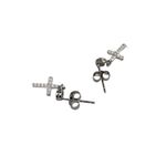 Fashion, accesorii si bijuterii - Femei - Bijuterii femei - Cercei femei - Cercei Argint 925 Cruce cu Pietre - Infinity.ro
