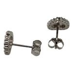 Fashion, accesorii si bijuterii - Femei - Bijuterii femei - Cercei femei - Cercei Argint 925 Inima conturata cu Zirconii - Infinity.ro