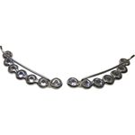 Fashion, accesorii si bijuterii - Femei - Bijuterii femei - Cercei femei - Cercei Argint 925 Model pe Lob cu Pietre - Infinity.ro