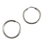 Fashion, accesorii si bijuterii - Femei - Bijuterii femei - Cercei femei - Cercei din Argint 925 Creole 18 mm - Infinity.ro