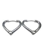 Fashion, accesorii si bijuterii - Femei - Bijuterii femei - Cercei femei - Cercei Argint 925 Inima Contur - Infinity.ro