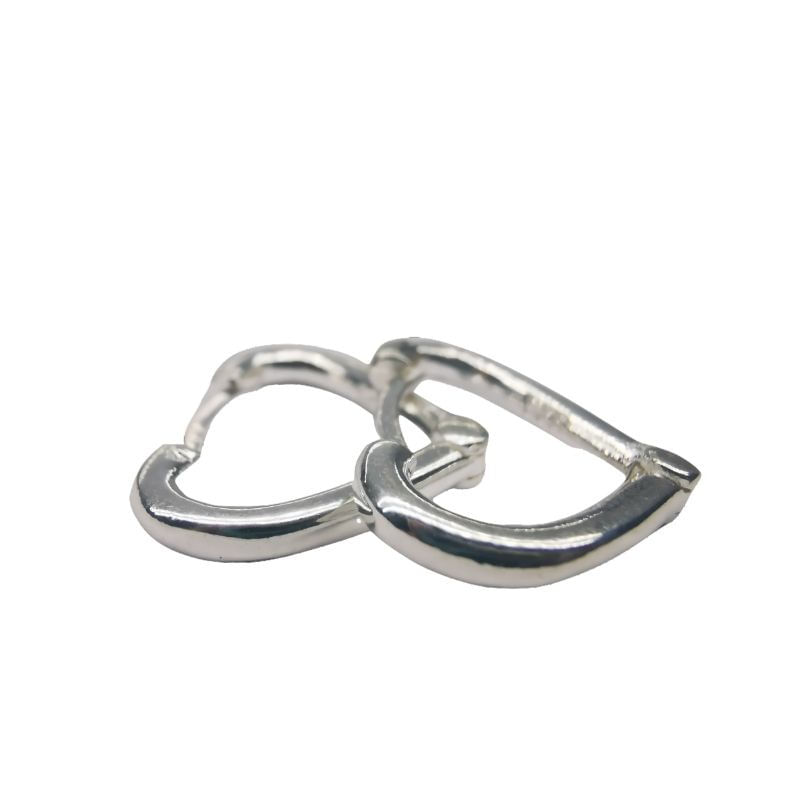 Fashion, accesorii si bijuterii - Femei - Bijuterii femei - Cercei femei - Cercei Argint 925 Inima Contur - Infinity.ro