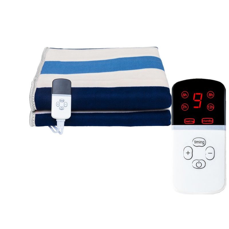 Ingrijire personala si Cosmetice - Sanatate si wellness - Articole wellness - Incalzitoare corporale - Patura electrica simpla, Flippy, 90 W, 150 x 120 cm, Multicolor - Infinity.ro