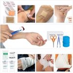 Sport si Outdoor - Accesorii si echipamente sportive - Sporturi extreme si supravietuire - Kituri supravietuire - Kit supravietuire multifuncional Flippy, 40 de Instrumente Profesionale, Echipament de prim-ajutor, Drumetie, Camping - Infinity.ro