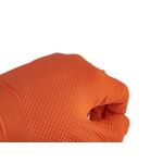Casa si Gradina - Constructii - Echipamente de lucru - Manusi protectia muncii - Manusi de protectie din nitril Solid Grip, portocaliu, marimea XL, 50 bucati, Geko G75201-XL - Infinity.ro