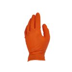 Casa si Gradina - Constructii - Echipamente de lucru - Manusi protectia muncii - Manusi de protectie din nitril Solid Grip, portocaliu, marimea XL, 50 bucati, Geko G75201-XL - Infinity.ro