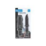 Sport si Outdoor - Camping - Cutite, bricege si accesorii - Cutite si bricege - Cutit Black Survival Series, 275 x 135 mm, Geko G01890 - Infinity.ro