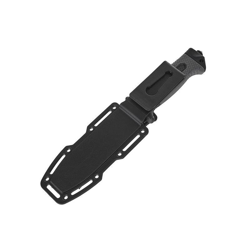 Sport si Outdoor - Camping - Cutite, bricege si accesorii - Cutite si bricege - Cutit Black Survival Series, 275 x 135 mm, Geko G01890 - Infinity.ro