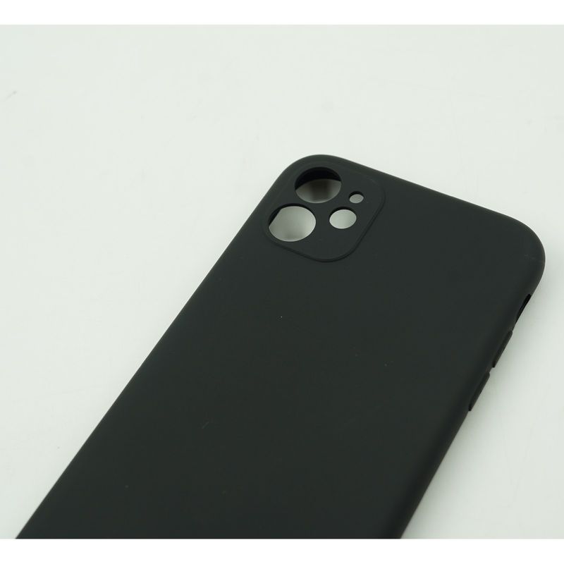 Laptop, Telefoane si Tablete - Telefoane mobile si accesorii - Accesorii Telefoane - Huse telefoane - Husa protectie, Flippy, compatibila cu Apple iPhone 12 Pro Liquid Silicone Negru - Infinity.ro