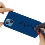 Laptop, Telefoane si Tablete - Telefoane mobile si accesorii - Accesorii Telefoane - Huse telefoane - Husa protectie,Flippy, compatibila cu Apple iPhone 12 Liquid Silicone Case Albastru inchis - Infinity.ro