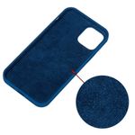 Laptop, Telefoane si Tablete - Telefoane mobile si accesorii - Accesorii Telefoane - Huse telefoane - Husa protectie compatibila cu Apple iPhone XS Liquid Silicone Case Albastru inchis - Infinity.ro