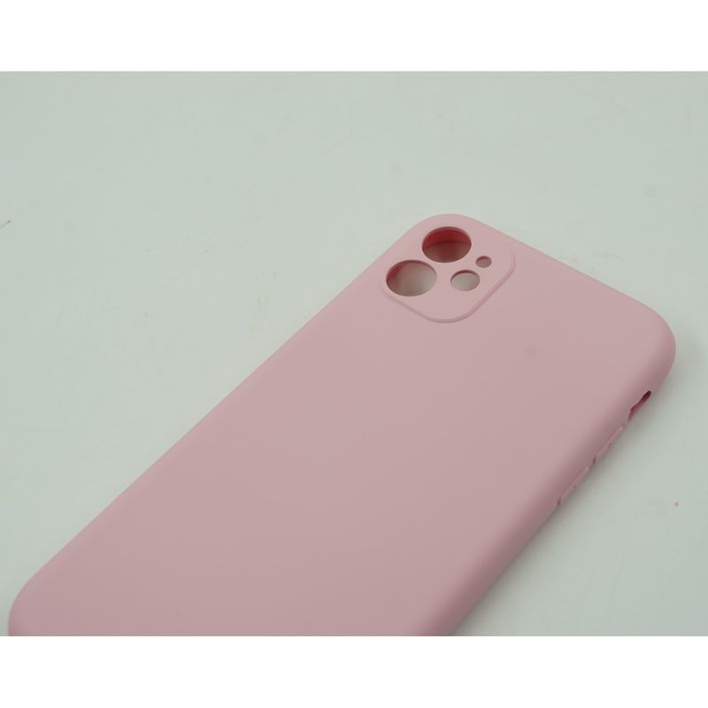 Laptop, Telefoane si Tablete - Telefoane mobile si accesorii - Accesorii Telefoane - Huse telefoane - Husa protectie Flippy compatibila cu Apple iPhone 11 Pro Max Liquid Silicone Case Roz - Infinity.ro