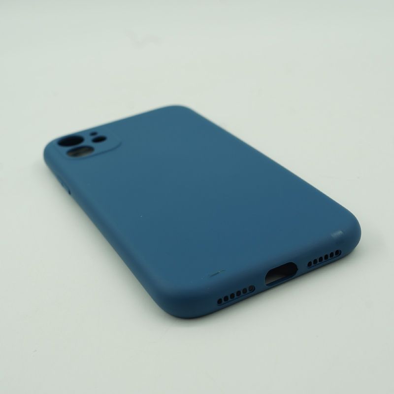 Laptop, Telefoane si Tablete - Telefoane mobile si accesorii - Accesorii Telefoane - Huse telefoane - Husa protectie Flippy compatibila cu Samsung A52 Liquid Silicone Case Albastru inchis - Infinity.ro