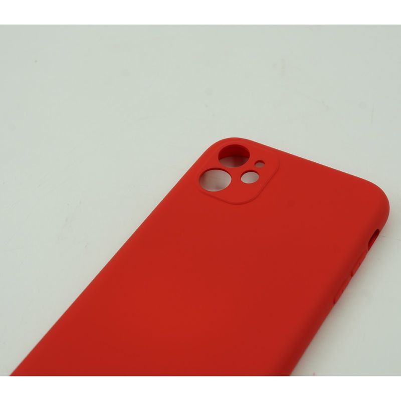 Laptop, Telefoane si Tablete - Telefoane mobile si accesorii - Accesorii Telefoane - Huse telefoane - Husa protectie, Flippy, compatibila cu Apple iPhone 12 Pro Liquid Silicone Rosu - Infinity.ro