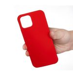 Laptop, Telefoane si Tablete - Telefoane mobile si accesorii - Accesorii Telefoane - Huse telefoane - Husa protectie compatibila cu Apple iPhone 7/8G Liquid Silicone Case Rosu - Infinity.ro