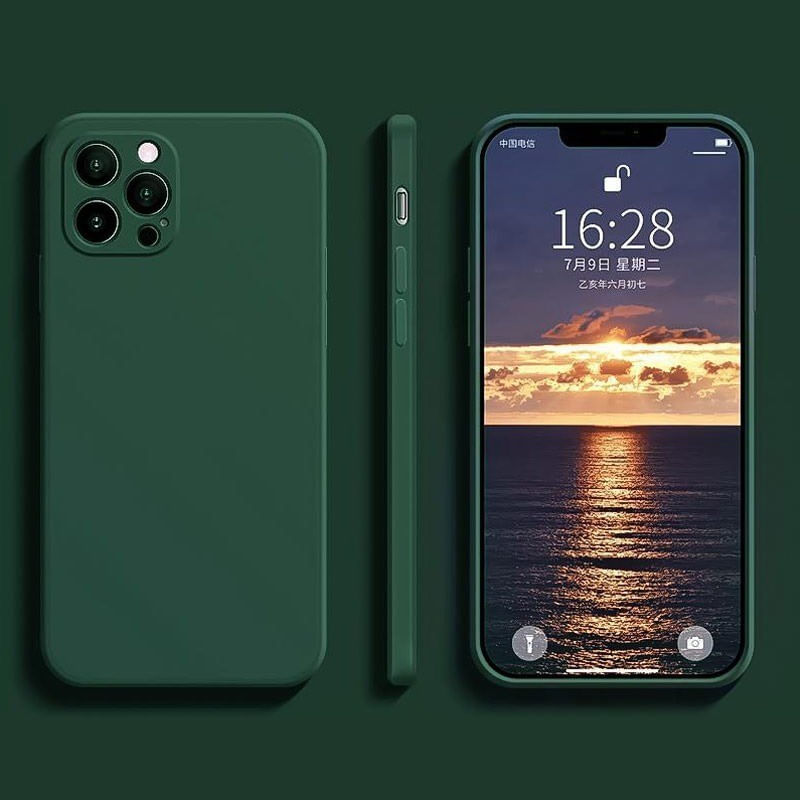 Laptop, Telefoane si Tablete - Telefoane mobile si accesorii - Accesorii Telefoane - Huse telefoane - Husa protectie Flippy compatibila cu Samsung Galaxy A21S Liquid Silicone Case Verde - Infinity.ro