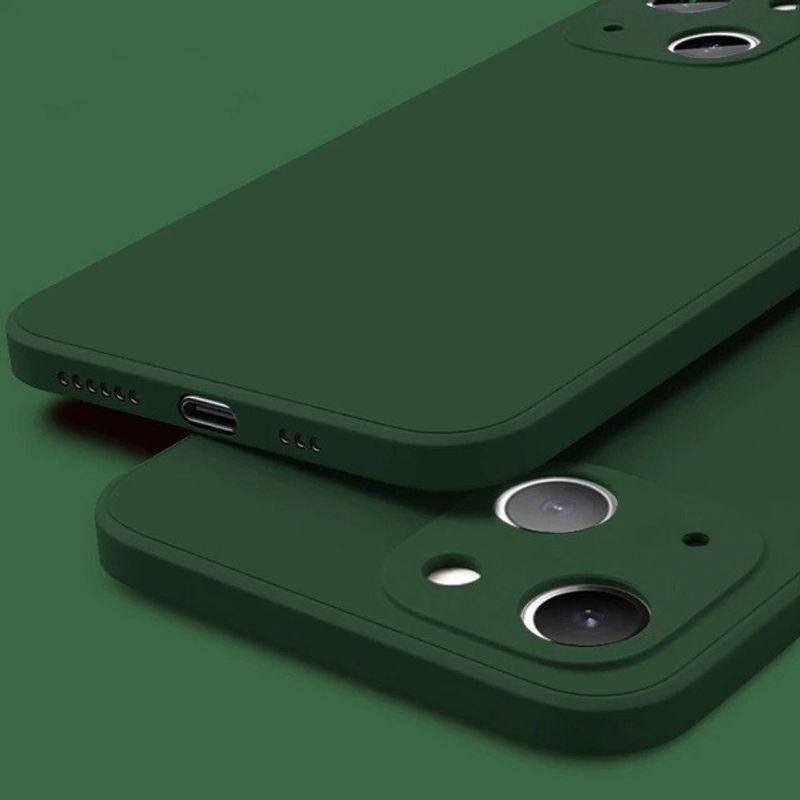 Laptop, Telefoane si Tablete - Telefoane mobile si accesorii - Accesorii Telefoane - Huse telefoane - Husa protectie Flippy compatibila cu Samsung Galaxy A21S Liquid Silicone Case Verde - Infinity.ro