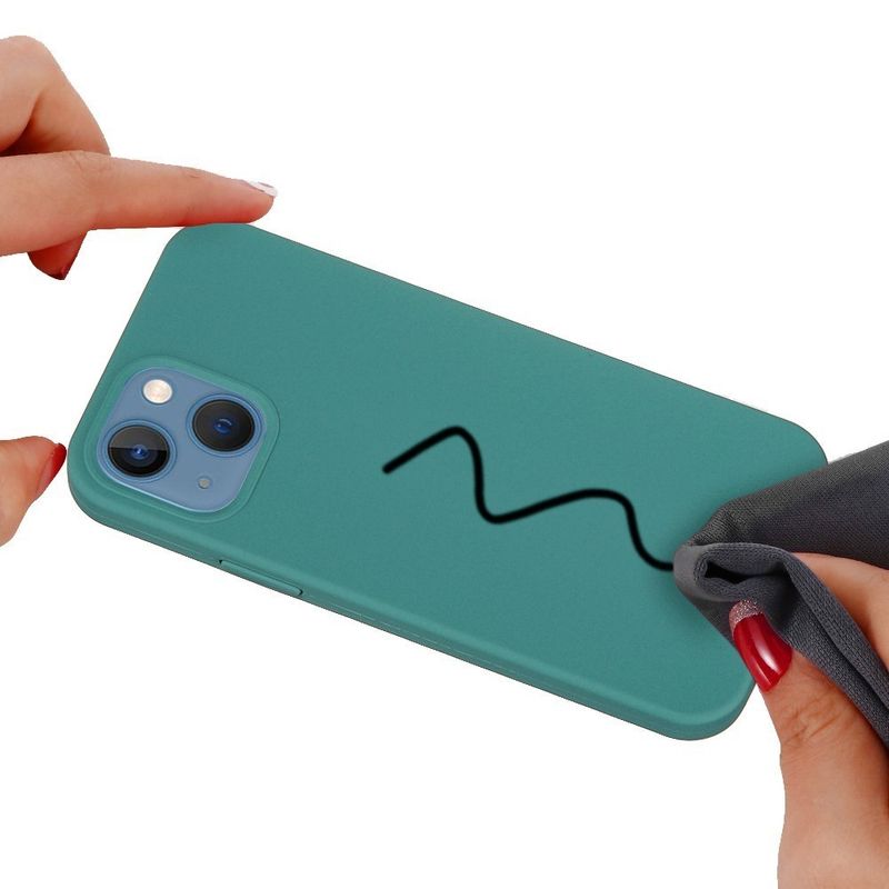 Laptop, Telefoane si Tablete - Telefoane mobile si accesorii - Accesorii Telefoane - Huse telefoane - Husa protectie Flippy compatibila cu Samsung A51 4G Liquid Silicone Case Verde - Infinity.ro