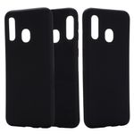 Laptop, Telefoane si Tablete - Telefoane mobile si accesorii - Accesorii Telefoane - Huse telefoane - Husa protectie compatibila cu Samsung A20E Liquid Silicone Case Negru - Infinity.ro