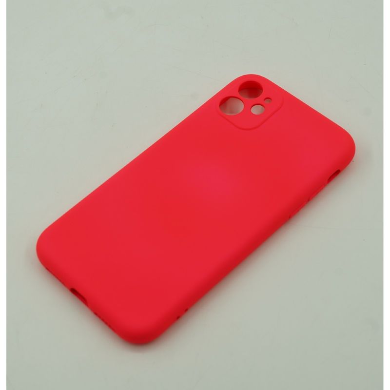 Laptop, Telefoane si Tablete - Telefoane mobile si accesorii - Accesorii Telefoane - Huse telefoane - Husa protectie Flippy compatibila cu Apple iPhone 12 Mini Liquid Silicone Case Fuchsia - Infinity.ro