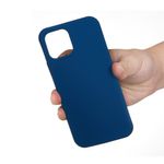 Laptop, Telefoane si Tablete - Telefoane mobile si accesorii - Accesorii Telefoane - Huse telefoane - Husa protectie Flippy compatibila cu Samsung Galaxy A02S Liquid Silicone Case Albastru inchis - Infinity.ro