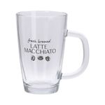 Casa si Gradina - Bucatarie si vesela - Cani si pahare - Pahare - Set 2 cani, cu lingurite, pentru latte macchiato, Excellent Houseware - Infinity.ro