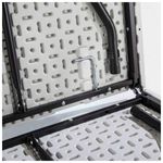 Sport si Outdoor - Camping - Mobilier pentru camping - Mese camping - Masa pliabila din plastic, cadru metalic,180x70 cm - Infinity.ro