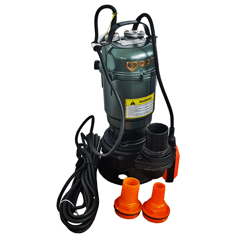 Casa si Gradina - Gradinarit si plante - Instalatii si accesorii pentru irigatii - Pompe apa - Pompa apa murdara din fonta si plutitor WQD-2000 W + 50 m Furtun pompieri 2" cu accesorii - Infinity.ro