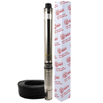 Casa si Gradina - Gradinarit si plante - Instalatii si accesorii pentru irigatii - Pompe apa - Pompa submersibila de mare adancime, DDT 16 turbine 4SDM2-16, 2000 W, 140 m inaltime, 8 mc/h, 1.5" - Infinity.ro