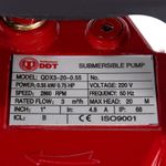 Casa si Gradina - Gradinarit si plante - Instalatii si accesorii pentru irigatii - Pompe apa - Pompa submersibila, DDT QDX20, 550 W cu plutitor, adancime de absorbtie 20 m, cablu de alimentare 8m - Infinity.ro