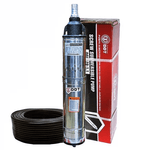 Casa si Gradina - Gradinarit si plante - Instalatii si accesorii pentru irigatii - Pompe apa - Pompa submersibila DDT 1100W, QGD120 Inox, 120 m, 3 m³/h, 20 m cablu - Infinity.ro