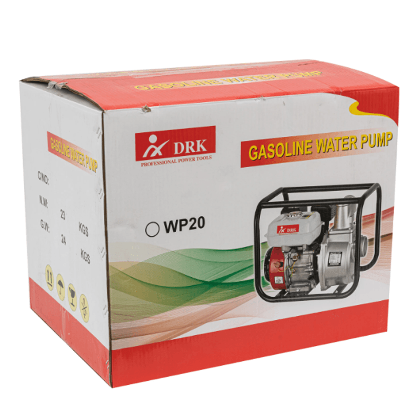 Casa si Gradina - Gradinarit si plante - Instalatii si accesorii pentru irigatii - Pompe apa - Motopompa pe benzina 4 timpi, DRK WP20,6.5 CP, 2", 550 L/min, 30 m - Infinity.ro