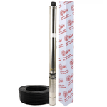 Casa si Gradina - Gradinarit si plante - Instalatii si accesorii pentru irigatii - Pompe apa - Pompa submersibila de mare adancime, DDT 24 turbine 4SDM2-24, 2800 W, 200 m inaltime, 12 mc/h, 1.5" - Infinity.ro