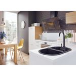 Casa si Gradina - Sanitare - Chiuveta bucatarie si accesorii - Baterii bucatarie - Baterie de bucatarie monocomanda, Raulconstruct, cartus ceramic cu pipa inalta, finisaj antracit-grafit - Infinity.ro