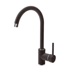 Casa si Gradina - Sanitare - Chiuveta bucatarie si accesorii - Baterii bucatarie - Baterie de bucatarie monocomanda, Raulconstruct, cartus ceramic cu pipa inalta, finisaj antracit-grafit - Infinity.ro