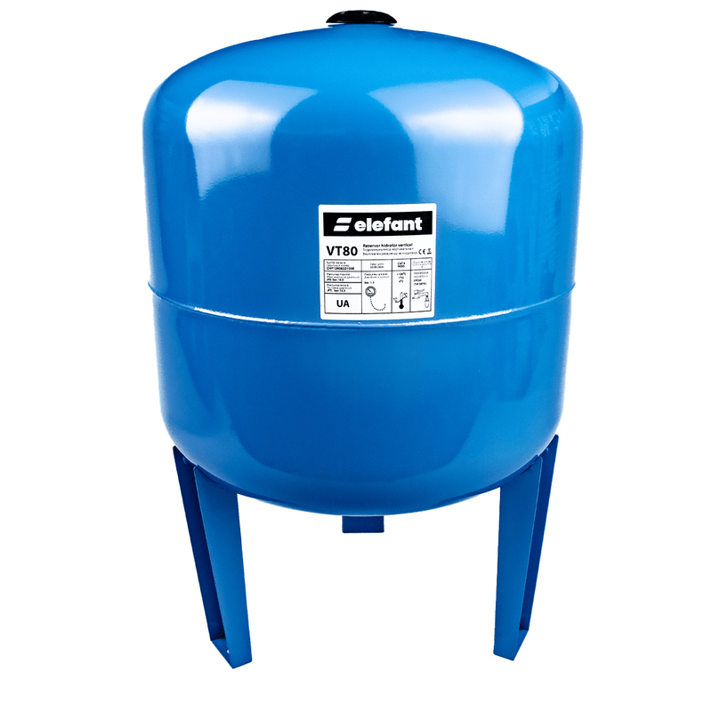 Casa si Gradina - Gradinarit si plante - Instalatii si accesorii pentru irigatii - Pompe apa - Bazin hidrofor metal 80 L, vertical - Infinity.ro