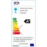 Casa si Gradina - Corpuri si surse de iluminat - Iluminat comercial si industrial - Proiectoare si lampi de lucru - Proiector LED rotund SMD Iris, 20W, 1800Lm, 6400K, lumina rece, negru - Infinity.ro