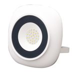 Casa si Gradina - Corpuri si surse de iluminat - Iluminat comercial si industrial - Proiectoare si lampi de lucru - Proiector LED rotund SMD Iris, 20W, 1800Lm, 6400K, lumina rece, alb - Infinity.ro