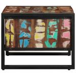Casa si Gradina - Mobilier - Mese si birouri - Masute de cafea - Masuta de cafea multicolora 70x50x38 cm lemn masiv recuperat - Infinity.ro