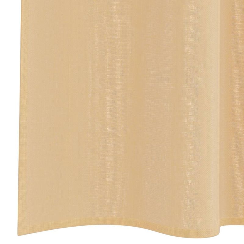 Casa si Gradina - Textile si covoare - Perdele si draperii - Perdele - Perdele Voile cu Bucle 2 buc Nisip 140x175 cm - Infinity.ro