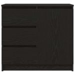 Casa si Gradina - Mobilier - Comode si corpuri - Comode - Bufeta cu sertar Stejar negru 71x35x65 cm Lemn prelucrat - Infinity.ro