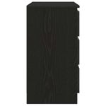 Casa si Gradina - Mobilier - Comode si corpuri - Comode - Bufeta cu sertar Stejar negru 71x35x65 cm Lemn prelucrat - Infinity.ro